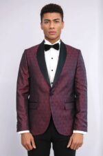 Pentagon-Patterned-Shawl-Lapel-Burgundy-Men-Dinner-Jacket-Wessi-1