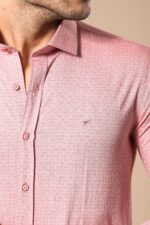 Pink-Cotton-Shirt-for-Men-Wessi-2