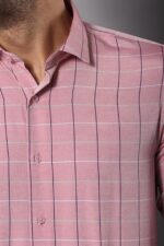 Pink-Plaid-Mens-Shirt-Wessi-1