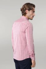 Pink-Plaid-Mens-Shirt-Wessi-2