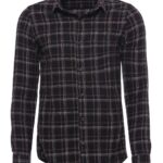 Plaid Black Men Lumberjack Shirt - Wessi