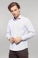 Plaid-Blue-Mens-Shirt-Wessi-1