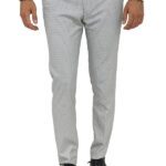 Plaid Grey Men Pants - Wessi