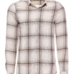 Plaid Light Brown Men Lumberjack Shirt - Wessi