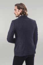 Plaid-Navy-Blue-Jacket-with-Handkerchief-Wessi-2