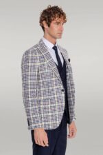 Plaid-Navy-Blue-Men-Suit-Wessi-2