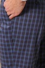 Plaid-Navy-Blue-Mens-Double-Breasted-Suit-Wessi-3
