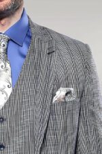 Plaid-Navy-Slim-Fit-Vested-Suit-Wessi-2