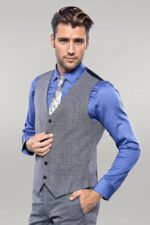 Plaid-Navy-Slim-Fit-Vested-Suit-Wessi-3