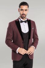 Plaid-Patterned-Burgundy-Tuxedo-Wessi-4