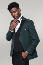 Plaid-Patterned-Green-Tuxedo-Wessi-4