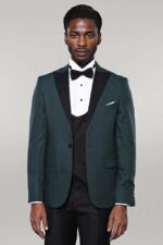 Plaid-Patterned-Green-Tuxedo-Wessi-6