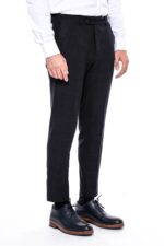 Plaid-Slim-Fit-Anthracite-Men-Pants-Wessi-3