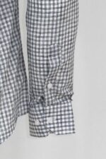 Plaid-Slim-Fit-Black-Men-Shirt-Wessi-2
