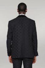 Plaid-Slim-Fit-Black-Men-Tuxedo-Wessi-2