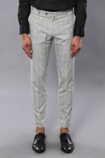 Plaid-Slim-Fit-Light-Grey-Men-Trousers-Wessi-3