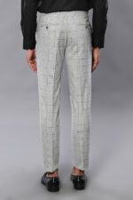 Plaid-Slim-Fit-Light-Grey-Men-Trousers-Wessi-4
