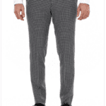 Plaid Small Checkered Black Pants-Wessi