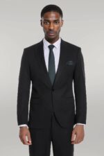 Plain-2-Piece-Slim-Fit-Black-Men-Suit-Wessi-4