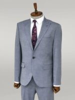 Plain-2-Piece-Slim-Fit-Blue-Men-Suit-Wessi-5