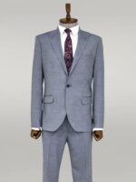 Plain-2-Piece-Slim-Fit-Blue-Men-Suit-Wessi-6