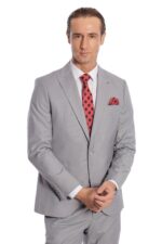 Plain-2-Piece-Slim-Fit-Grey-Men-Suit-Wessi-6