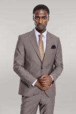 Plain-2-Piece-Slim-Fit-Light-Brown-Men-Suit-Wessi-4