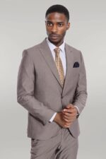 Plain-2-Piece-Slim-Fit-Light-Brown-Men-Suit-Wessi-6