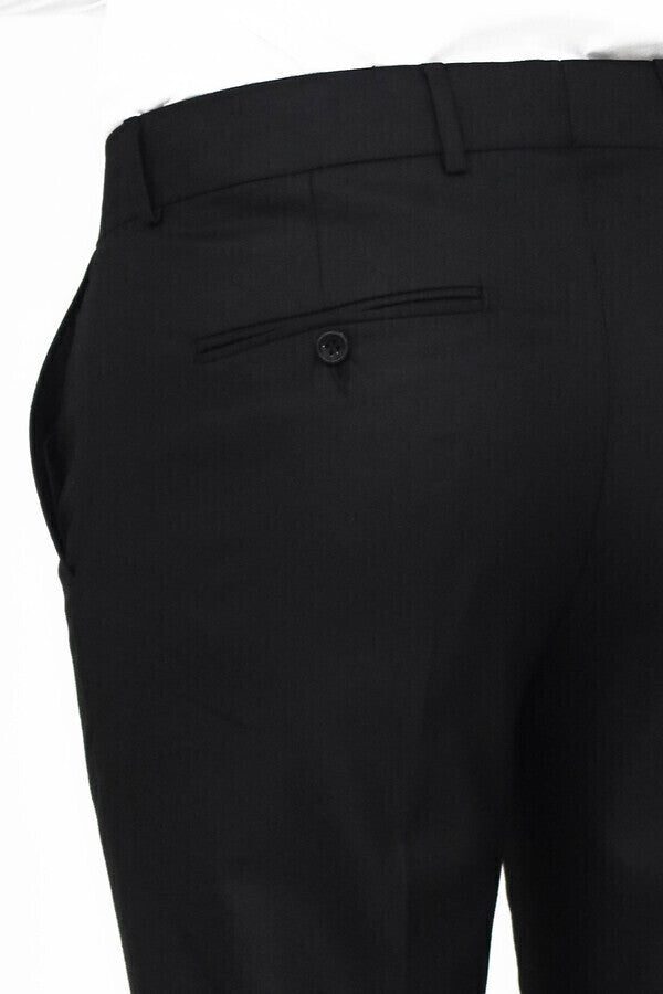 Men's Basic Pants - Black main image 1