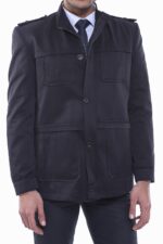Plain-Black-Men-Short-Coat-Wessi-2