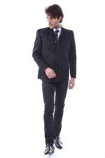 Plain-Black-Men-Short-Coat-Wessi-4