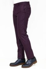 Plain-Burgundy-Men-Trousers-Wessi-1