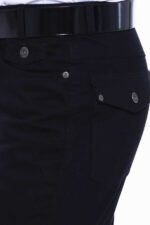 Plain-Covered-Pocket-Suede-Black-Men-Pants-Wessi-1
