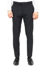 Plain Dark Grey Men Pants
