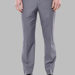 Plain Grey Men Trousers - Wessi