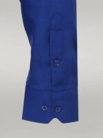 Plain-Long-Sleeves-Indigo-Blue-Men-Shirt-Wessi-5