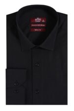Plain-Long-Sleeves-Regular-Fit-Black-Men-Shirt-Wessi-7