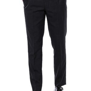Plain Men Black Pants - Wessi