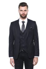 Plain-Navy-Blue-Blazer-Vest-Set-Wessi-2
