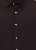 Plain-Short-Sleeves-Brown-Men-Shirt-Wessi-3