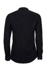 Plain-Slim-Fit-Black-Men-Lumberjack-Shirt-Wessi-5