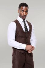 Plain-Slim-Fit-Brown-Men-Suit-Wessi-6