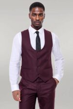 Plain-Slim-Fit-Burgundy-Men-Suit-Wessi-5