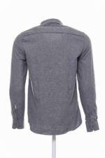 Plain-Slim-Fit-Grey-Men-Lumberjack-Men-Shirt-Wessi-3