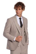 Plain-Slim-Fit-Light-Brown-Men-Suit-Wessi-5