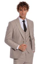 Plain-Slim-Fit-Light-Brown-Men-Suit-Wessi-6