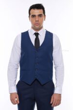 Plain-Slim-Fit-Navy-Blue-Men-Vest-Wessi-2