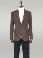 Plain-Slim-Fit-Sport-Brown-Men-Blazer-Wessi-2