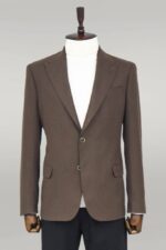 Plain-Slim-Fit-Sport-Brown-Men-Blazer-Wessi-3
