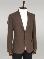 Plain-Slim-Fit-Sport-Brown-Men-Blazer-Wessi-4